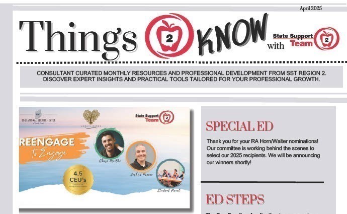 THINGS 2 KNOW NEWSLETTER